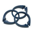 thumbnail image 2 of "Snap" Plastic Shower Curtain Hooks in Red, 2 of 3