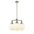 thumbnail image 7 of Innovations Lighting 207-8 Beacon Beacon 3 Light 22" Wide Chandelier - White, 7 of 7