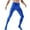 Blue, variant on Mens Glossy Shiny Leggings Shiny Slim Fit Gym Workout Dance Pants Blue M