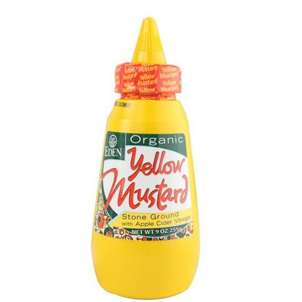 Eden Foods Eden Organic Yellow Mustard, 9 oz