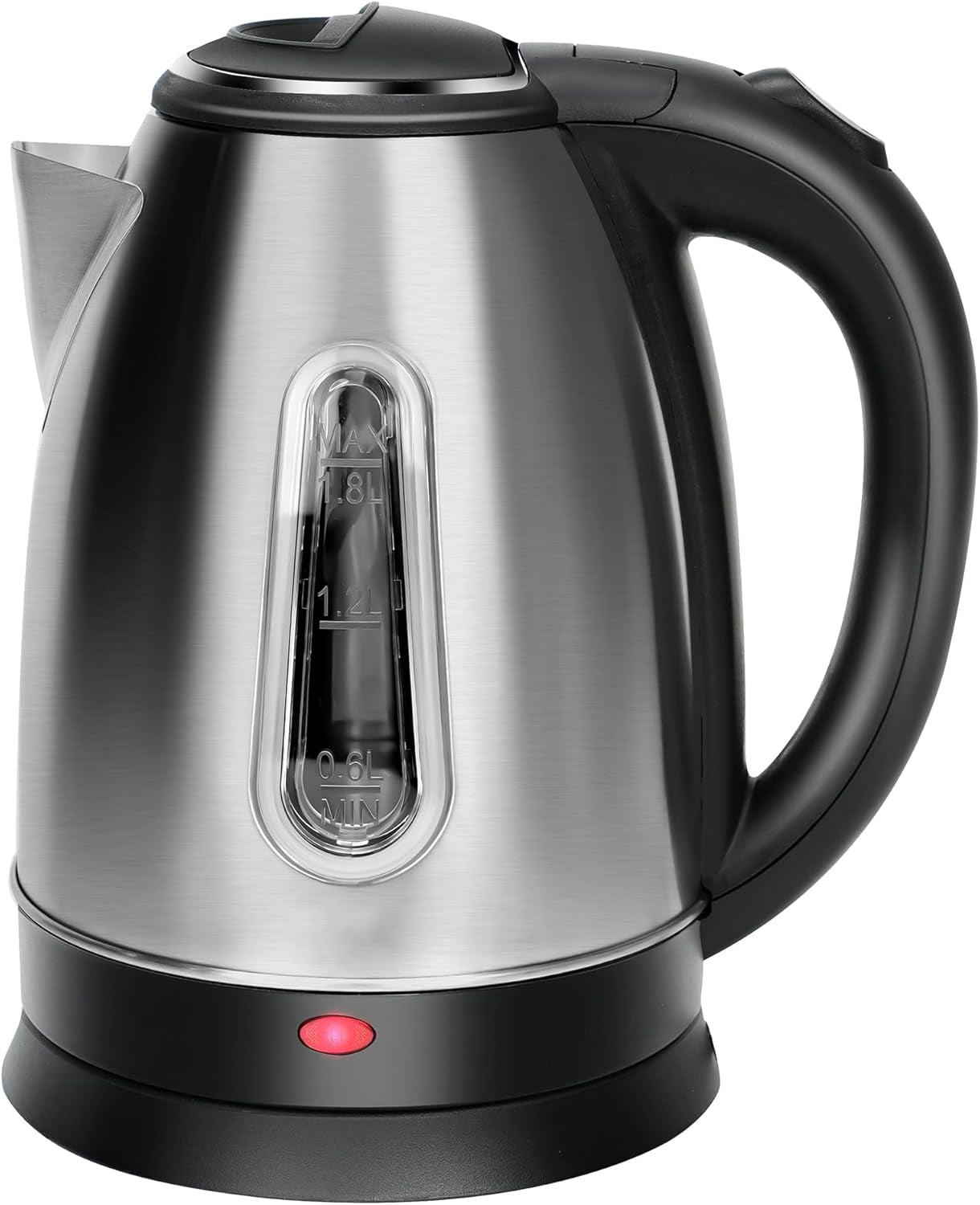 Sekaer Portable Electric Kettle, Mini Water Boiler, 4 Presets, 304 Stainless Steel, Auto Shut-off, Boil Dry Protection, New, Black