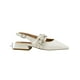 thumbnail image 3 of Flat Balerina Para Dama Salamandra® Beige Elegante Oficina cafe 23, 3 of 7