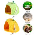thumbnail image 2 of Climbing Pet Nests 2 Pcs Adorable Hammocks In Green Color Designed For Pets Resting With Non-Toxic Fabric, 2 of 5