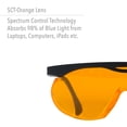 thumbnail image 2 of Gafas para ordenador Honeywell Uvex Ademco Skyper S1933X con bloqueo de luz azul, 2 of 7
