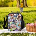 thumbnail image 6 of Genshin Impact Lunch Tote Bag Reusable Bento Bag Lunch Box Insulated Cooler Bag Adjustable Shoulder Bag, 6 of 8