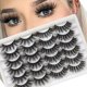 thumbnail image 2 of K False Lashes Natural Soft Wi 5 para extensión y maquillaje 5/12/20 pares hola suerte  unisex, 2 of 2