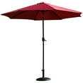thumbnail image 3 of Davee Furniture 9 Ft Red Patio Umbrella with Base Included, 3 of 5