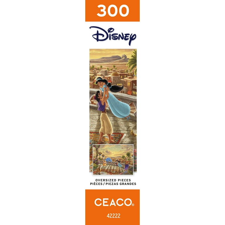 Ceaco 300-Piece Thomas Kinkade Disney Jasmine Dancing in the