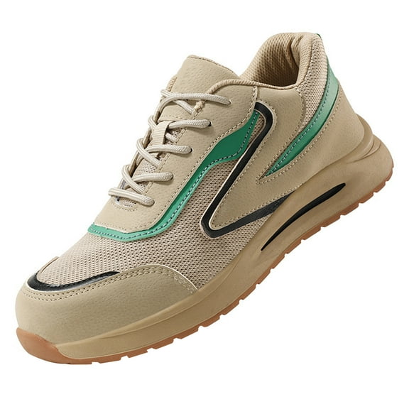 Safety Shoes Mens Womens Steel Toe Cap Work Shoes Lightweight Breathable Safety Trainer Puncture Proof Utility Footwear Construction