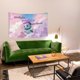 thumbnail image 3 of UBIUO Gaslight Gatekeep Girlboss Funny Tapestry Meme Tapestries Wall Hanging Poster Flags for College Dorm Decorations 3x5 FT, 3 of 4
