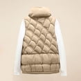 thumbnail image 4 of Hueook Winter Vest for Women Lightweight Warm Winter Coats Polar Soft Vests Outerwear with Zip Up Pockets Sleeveless Jacket for Winter 50% Off Clearance, 4 of 4