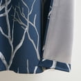 thumbnail image 5 of VCNY Home Kingdom Blue Branch Grommet Blackout Curtain, 40" x 95", 5 of 5