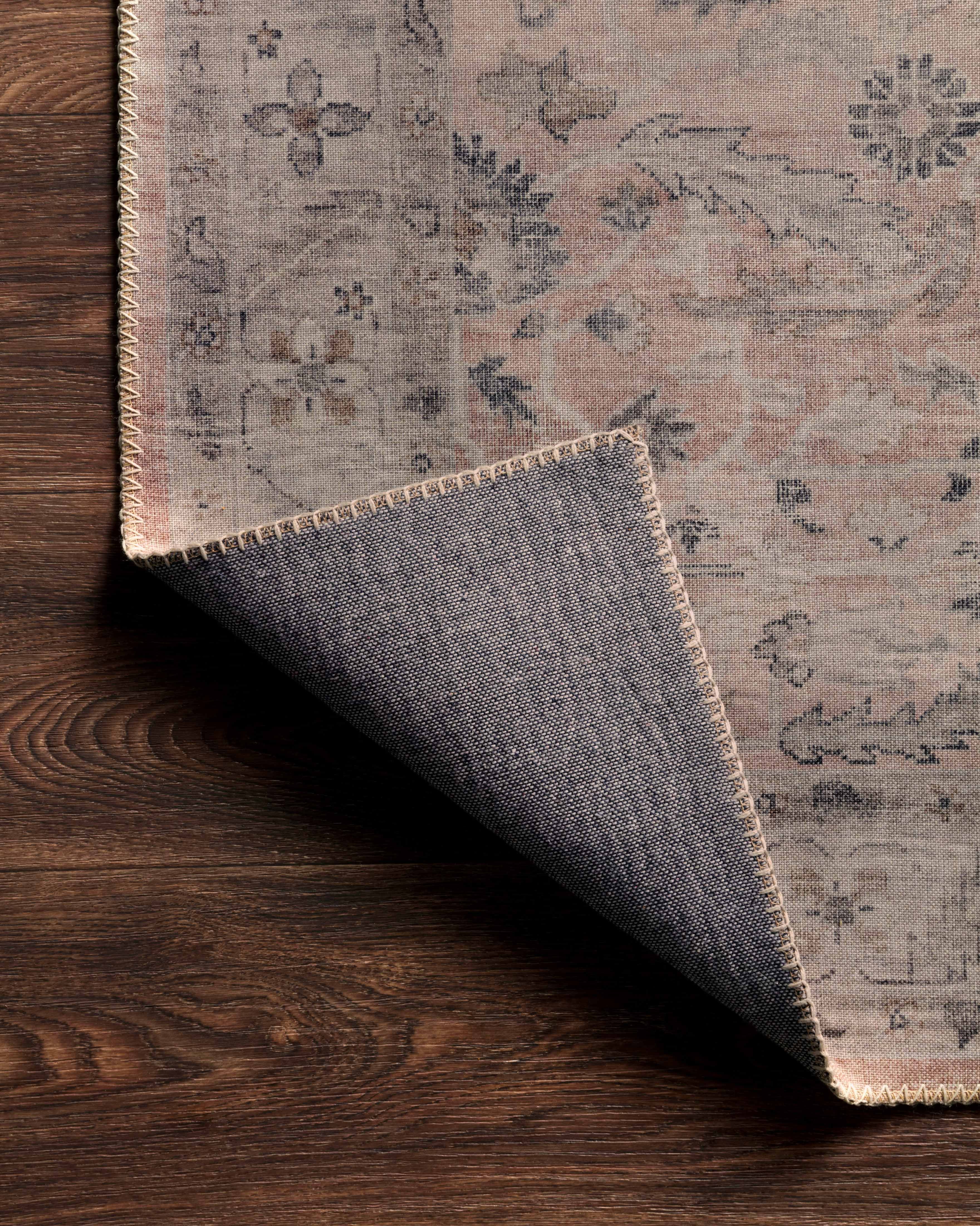 Loloi Hathaway Printed Oriental Area Rug, Blush / Multi, 5'-0" x 7'-6"