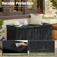 thumbnail image 2 of Patiowell 90 Gallon Outdoor Resin Deck Box, Large Weatherproof Storage Box with Locking Lid for Patio, 2 of 7