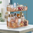 thumbnail image 6 of Bathroom Organizer, 2 Tiers, Large Capacity for Countertop , Orange, 6 of 7