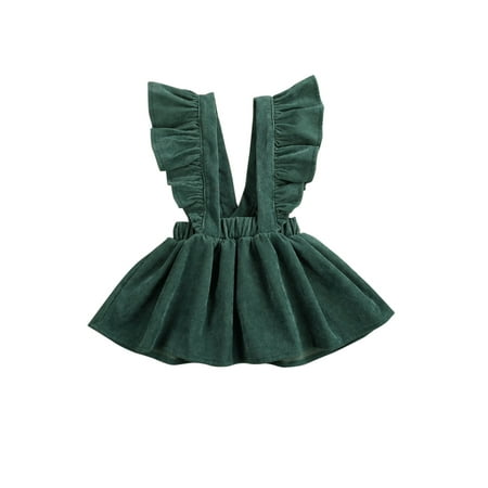 

JBEELATE Toddler Tutu Dress Infant Sleeveless Vest Skirt Baby Backless Cute Romper for Girl Ruffle Skirt Ages for 1-6T
