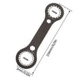 thumbnail image 5 of Precisions Bicycles Bottom Bracket Wrench Bikes Maintenance Tool with Rubber Handle Grip, Cycling Bottom Bracket Spanner, 5 of 13