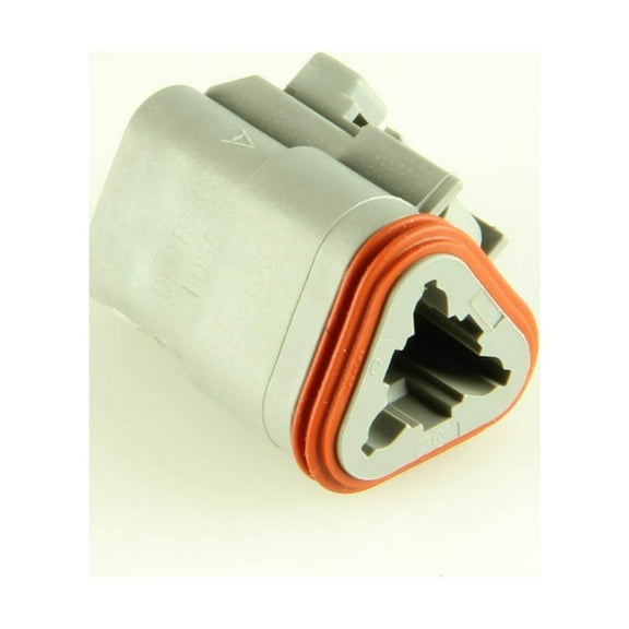 3-Way Socket Housings, DT Series #DT06-3S - (Pack of 5)