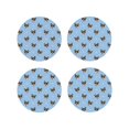 thumbnail image 2 of Balery 4 Pcs Corgi Dogleather Coasters Set, Drink Table Cup Coasters For Living Room Kitchen Coffee Decor, 2 of 9