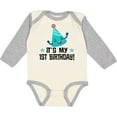 thumbnail image 3 of Inktastic 1st Birthday 1 Year Old Boys or Girls Long Sleeve Baby Bodysuit, 3 of 5