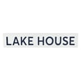 thumbnail image 2 of Roven Horizontal "Lake House" Sign - Off White, 2 of 11