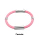 thumbnail image 3 of Minnieouse , joyería, antiestática, decorativa impermeable, muñequera deportiva, brazalete de decoración de vestir personal Ropa, zapatos y accesorios Miscelánea hembra rosa, 3 of 6