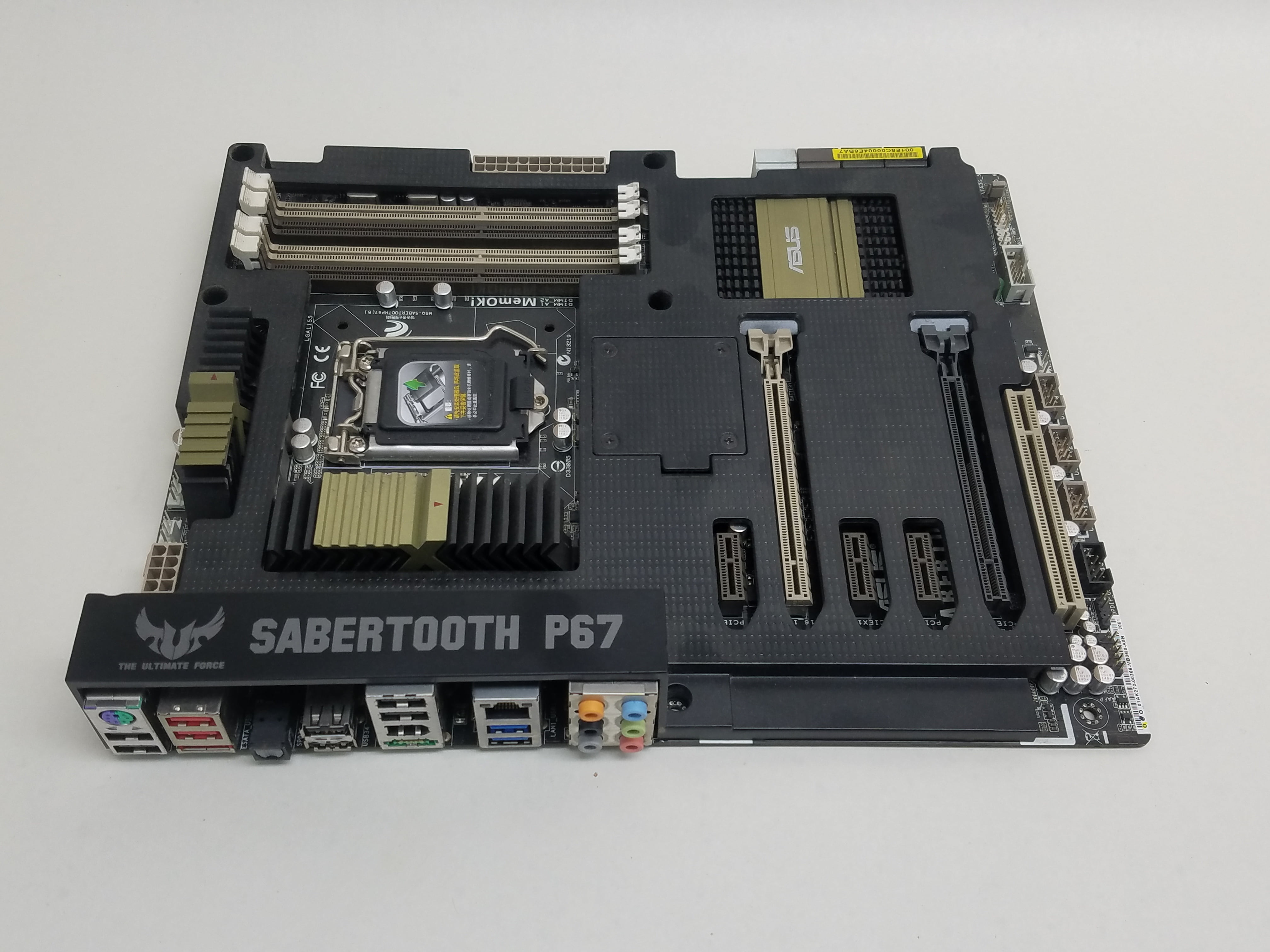 Asus Sabertooth LGA 1155/Socket DDR3 Desktop Motherboard - Walmart.com