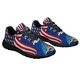 thumbnail image 6 of New York Stte EaStrn Bluebird and Wild Rose Flower Shoes Sneakers Black Size 7, 6 of 7