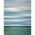 thumbnail image 2 of Collins, Ann 20x24 White Modern Wood Framed Museum Art Print Titled - USA-Michigan-Mackinac Island Abstract blur of Lake Huron from Mission Point, 2 of 4