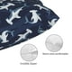 thumbnail image 3 of Fotbe Cute Shark Funda de Almohada Decorativa Estilo Occidental, Lujo en Algodón, Fundas para Almohadas King, Cojín Estampado para Decoración del Hogar-20"x30", 3 of 6