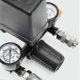 thumbnail image 4 of Adjustable Dual Gauge Air Pressure Regulator for Compressors with Control Knob, 4 of 5