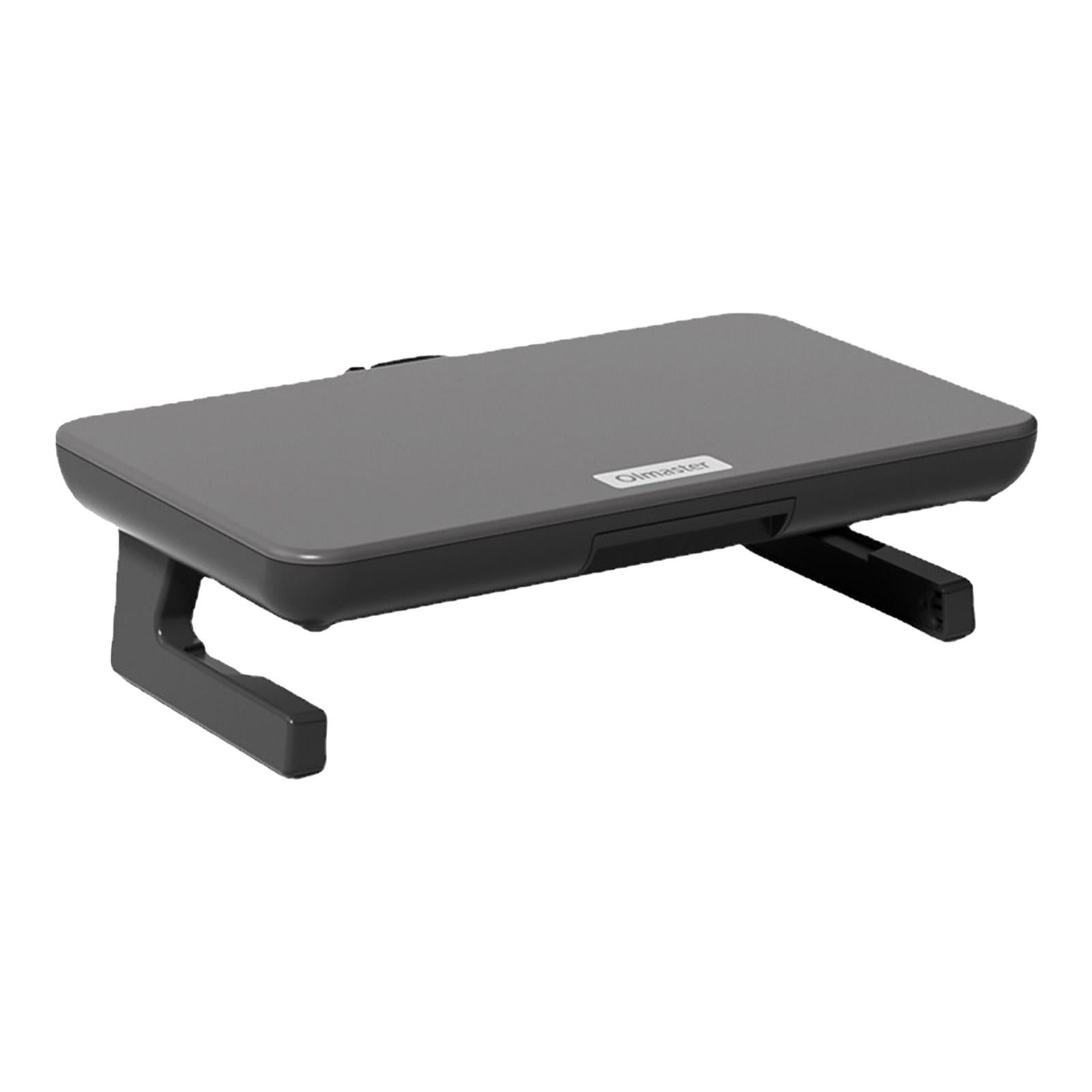 Wzmzjy Monitor Stand Height Adjustable Computer Laptop Riser Shelf with Storage Drawer