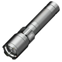 WQQZJJ Outdoor Lights LCD Battery Flashlight,10000 Lumens Super Bright Flashlight, Zoomable, Rechargeable Flashlight With 4 Modes,, Powerful Handheld Flashlight