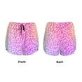 thumbnail image 6 of Sigee Colorful Glitters for Women's Athletic Shorts High Waisted Running Shorts Pocket Sporty Short Gym Elastic Workout ShortsX-Large, 6 of 9