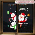 thumbnail image 1 of Pegatina de ventana para decoración del hogar, adornos navideños de Papá Noel, guirnalda de Año Nuevo 2021, regalo de Navidad, 2022, 1 of 4