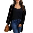 thumbnail image 5 of Yokua Women's Oversized Chunky Knit Cardigan Sweater Chunky Knit Long Sleeve Cardigan Jacket, 5 of 8