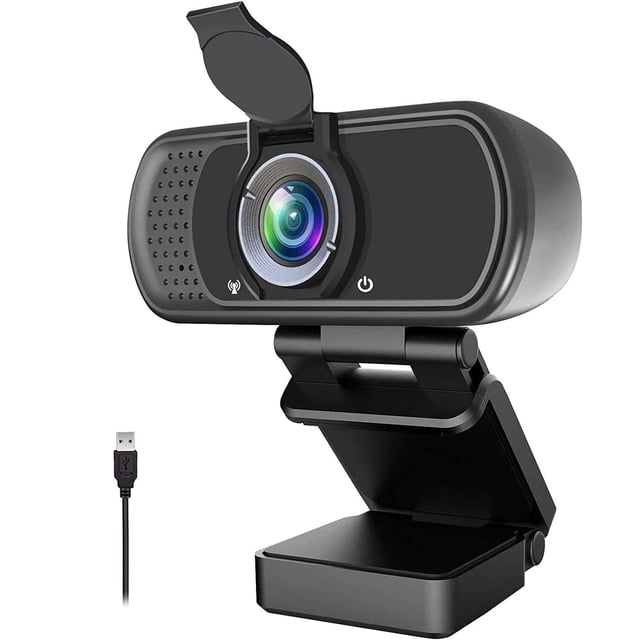 1080P Webcam Live Streaming Web Camera Microphone Video Game PC Desktop Laptop