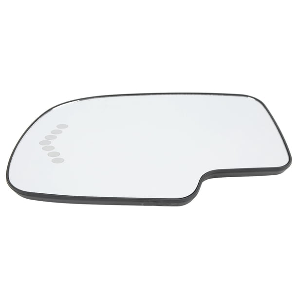 Panel De Vidrio Espejo De Espejo Exterior Con Calefacción Con Parpadeo LED Para Avalancha Silverado Silverado Suburban Taoe Sierra Yukon Escalade 2003-2006 2 Pines