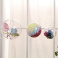 thumbnail image 4 of Brand New Transparent Openable Plastic Christmas Decoration Ball Transparent Bauble Decoration Gift Box 3CM, 4 of 7
