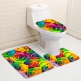 thumbnail image 1 of Xihbxyly Juego de Alfombrillas de Baño Superabsorbentes, Antideslizantes En Forma de U, de Secado Rápido, Ideales para La Entrada Del Baño, con Un Diseño Elegante y Funcional., 1 of 7
