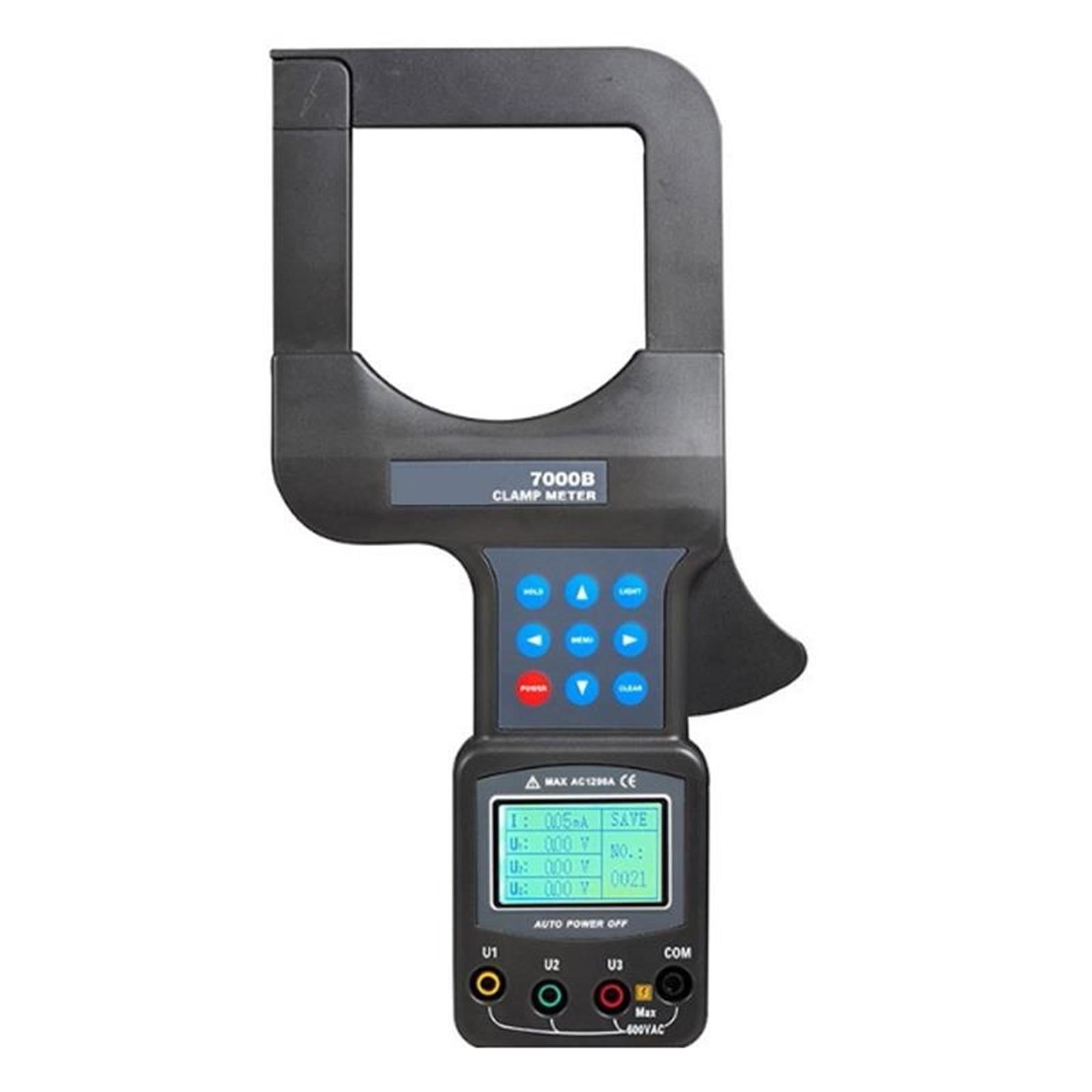 7000B AC Large Caliber Clamp Meter Electrical Measurement