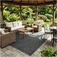 thumbnail image 2 of Koeckritz Rugs Garden Escape Granite Dust Premium Indoor/Outdoor Area Rug, 9' x 12', 2 of 8