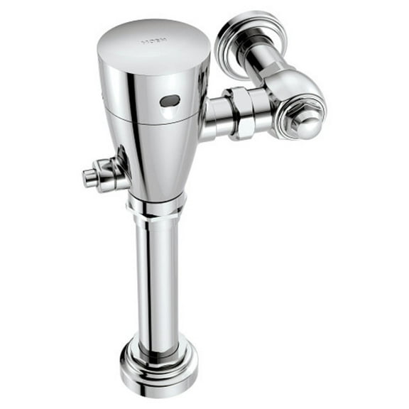 Moen 8311 Commercial M Closet Battery Powered Sensor-Operated Flush Valve 1.28 gpf, 1, Chrome