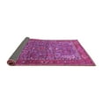 thumbnail image 2 of Ahgly Company Indoor Square Animal Pink Traditional Area Rugs, 3' Square, 2 of 4