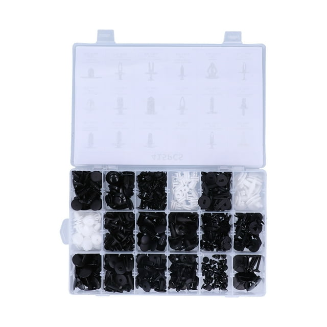 Auto Fastener Clip, 18 Kinds Of Sizes Convenient Car Retainer Clips Durable For Car Repair Shop For Trading Company