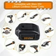thumbnail image 6 of 2Pack 8.0Ah 20V Replace Battery for Worx 20V Battery Compatible with Worx 20 Volt Lithium WA3520 WA3525 WG151s WG155s WG251s WG255s WG540s WG545s Cordless Power Tools Battery, 6 of 6