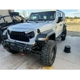 thumbnail image 2 of Vijay Compatible with 2007-2024 Jeep Wrangler JK/JL Front Bumper with Winch Plate and 3/4" D-Rings, 2 of 7