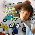 thumbnail image 2 of KAINSY Personalized Toddler Nap Mat - Custom Name Tractor Theme Sleeping Bag, Soft and Durable Slumber Bag for Kids, Perfect for Daycare, Preschool, and Cozy Naps at Home or On-the-Go, 2 of 4