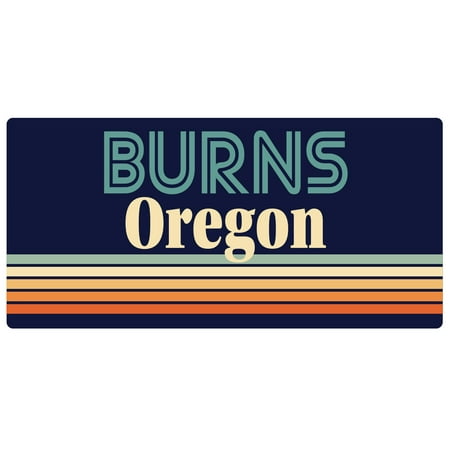 

Burns Oregon 5 x 2.5-Inch Fridge Magnet Retro Design