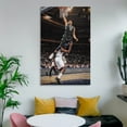 thumbnail image 6 of Basketball Player Giannis Antetokounmpo Greek Freak Posters Artworks Picture Print Poster Wall Art Painting Canvas Gift Decor Home Posters Decorative 16x24inch(40x60cm), 6 of 6